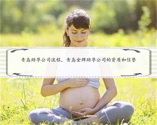 青岛助孕公司流程